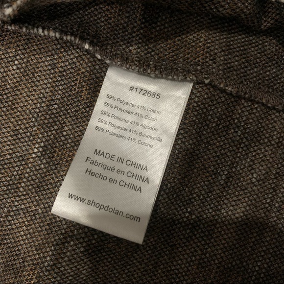 Anthropologie Dolan Leopard Longline tweed jacket - Picture 7 of 8